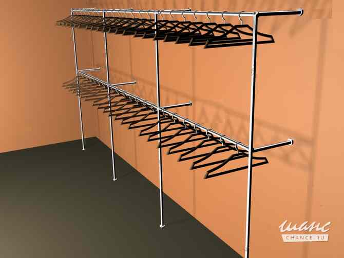 Конструкции из джокерной трубы (25мм.) хром Волгоград - изображение 2