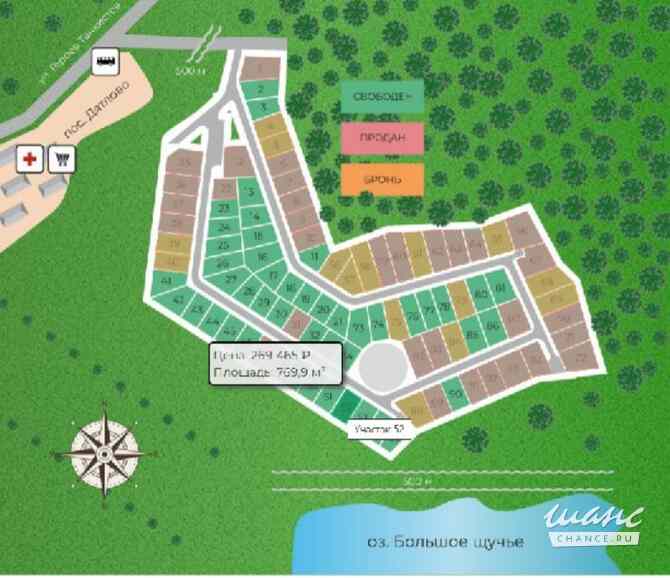 Продам Уникальный земельный участок в КП " Новое Дятлово", Выборгский район. Лен. область Санкт-Петербург - изображение 10