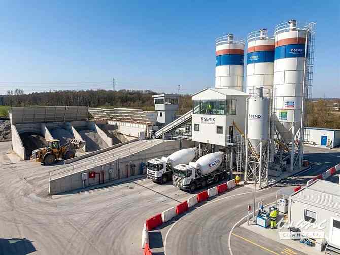 Бетонный завод Semix 100 м3/час | зимний вариант Санкт-Петербург - изображение 1