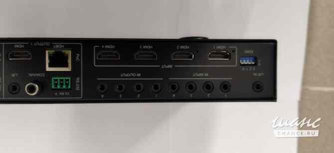 Blustream 4x4 HDBaseT Matrix видео-аудио матричный коммутатор HDBaseT 4K UHD Москва - изображение 4