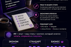 Напишу посты с ИИ, которые звучат как вы