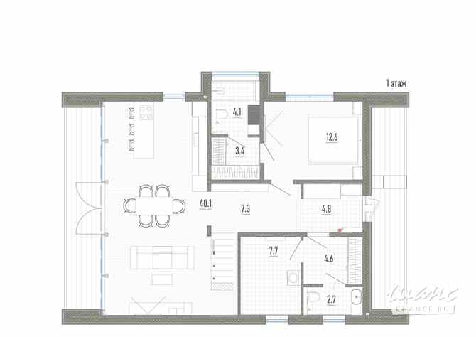Коттедж 160.8 м², Хвойная ул., 31 Москва - изображение 4