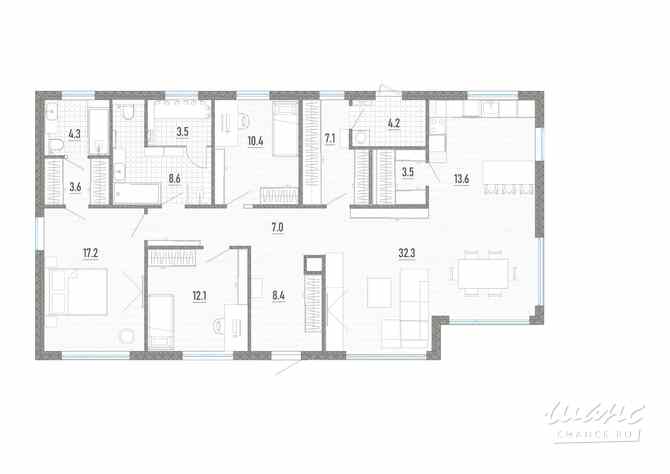 Коттедж 102.5 м², Хвойная ул., 30 Москва - изображение 3