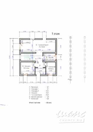 Коттедж 120 м², 14-ая линия, 167 Тосно - изображение 4