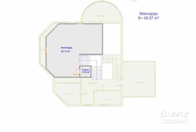 Коттедж 457 м², Колпинская улица, 43 Тосно - изображение 3