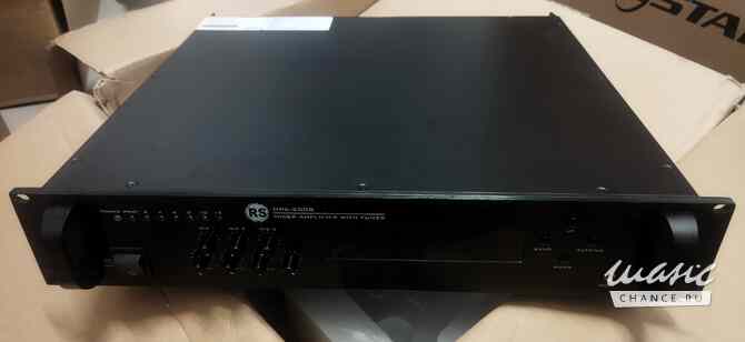 RS AUDIO DPA-200 профессиональный микшер-усилитель мощности с встроенным FM Москва - изображение 2
