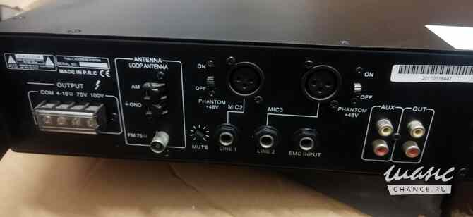 RS AUDIO DPA-200 профессиональный микшер-усилитель мощности с встроенным FM Москва - изображение 6