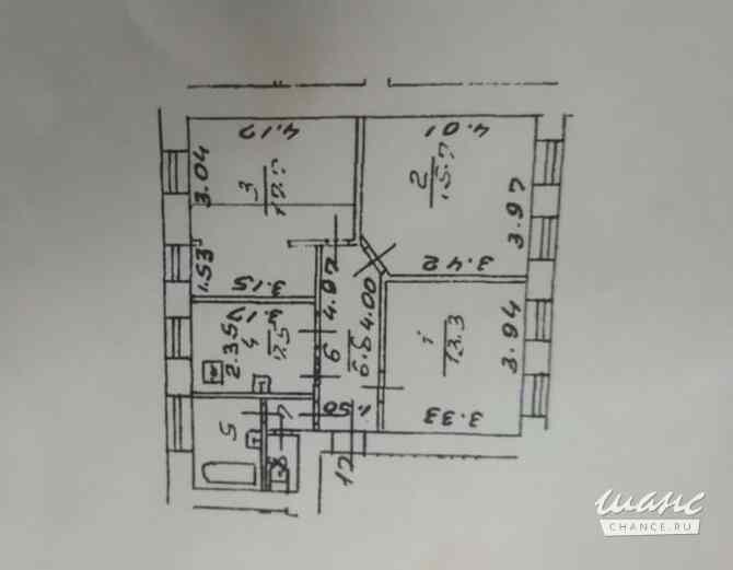 3-к квартира, 70.1 м², этаж 4/6 Москва - изображение 3