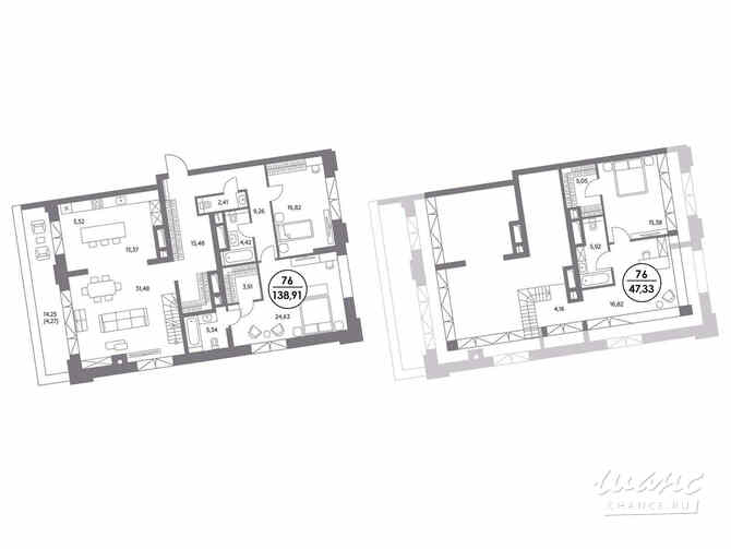 2-к квартира, 138.9 м², этаж 6/6 Москва - изображение 2