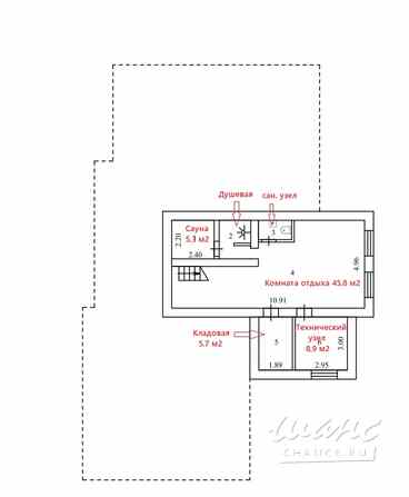 Дом 458.6 м², Элитное-М сад N11 территория снт, 16 Новосибирск - изображение 5