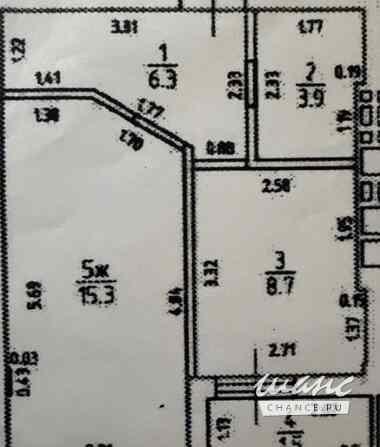 1-к квартира, 34.2 м², этаж 8/9 Калининград - изображение 3
