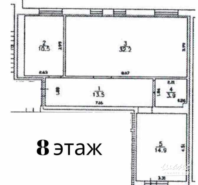4-к квартира, 150 м², этаж 8/9 Калининград - изображение 4