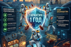 Сан обработка от вредителей плесени и грибка
