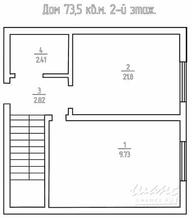 Дом 73.5 м², 13Б Гатчина - изображение 3