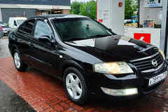 Nissan Almera Classic 2008 года АКПП черный металлик седан