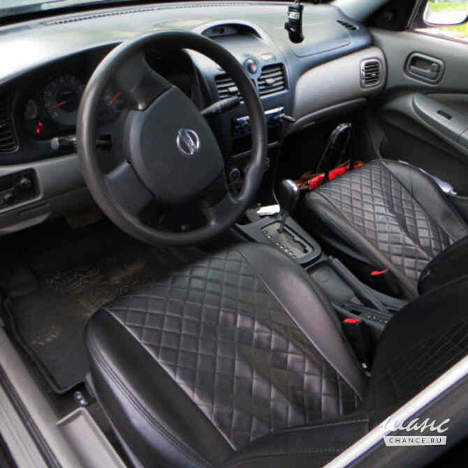 Nissan Almera Classic 2008 года АКПП черный металлик седан Санкт-Петербург - изображение 4