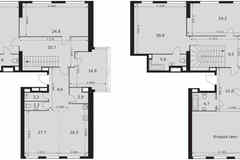 7-к квартира, 252 м², этаж 46/46