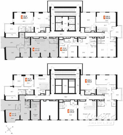 6-к квартира, 211.9 м², этаж 46/46 Москва - изображение 4