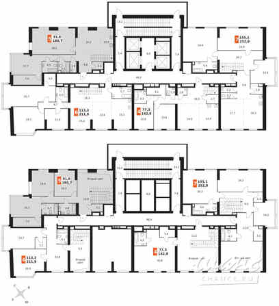 6-к квартира, 180.7 м², этаж 46/46 Москва - изображение 4
