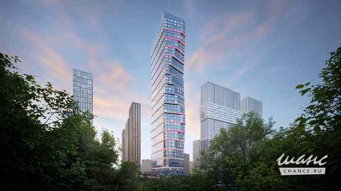 1-к квартира, 38.6 м², этаж 43/51 Москва - изображение 1