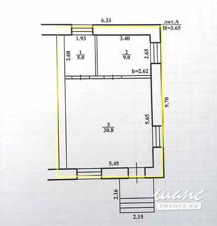 Продажа помещения различного назначения 44,8 м² Барабинск Барабинск - изображение 1