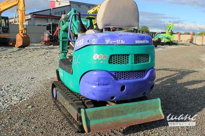 Японский мини-экскаватор Komatsu PC-03 с гидромолотом Владивосток - изображение 10
