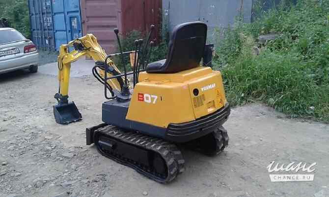 Японский мини-экскаватор Yanmar B-07 Владивосток - изображение 2