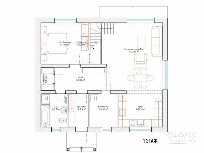 Коттедж 154.5 м², 293 Москва - изображение 5