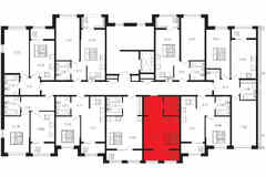 1-к квартира, 30.3 м², этаж 2/9