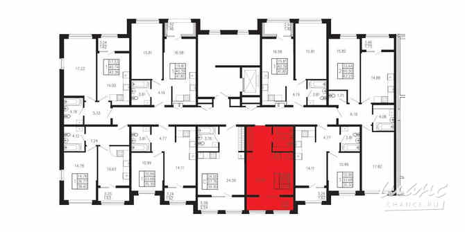 1-к квартира, 30.3 м², этаж 2/9 Крым - изображение 1