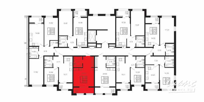 1-к квартира, 30.3 м², этаж 4/9 Крым - изображение 1