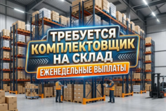 Требуется комплектовщик заказов в сфере Закупки, снабжение