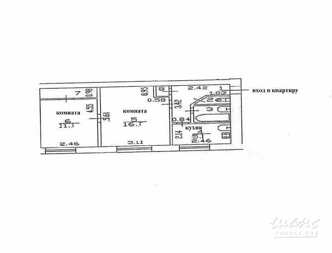 Продам 2-ую кв-ру 43 м² Новый Петергоф Петергоф - изображение 2