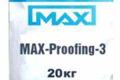 MAX-Proofing-02 обмазочная эластичная двухкомпонентная гидроизоляция
