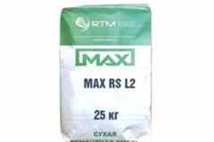 MAX-RS-L80 смесь ремонтная литьевая безусадочная быстротвердеющая