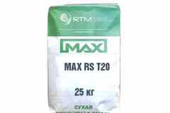MAX-RS-T30 смесь ремонтная безусадочная быстротвердеющая тиксотропная