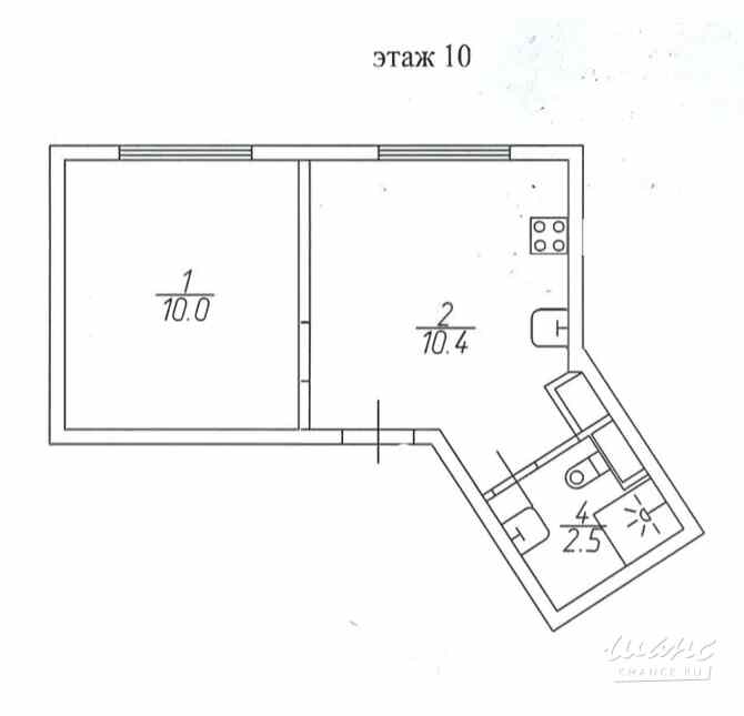 1-к квартира, 23 м², этаж 10/21 Коммунарка - изображение 3