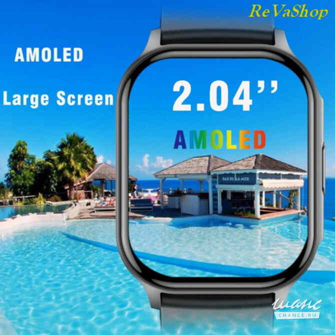 Смарт-часы 2,04 HD amoled Москва - изображение 3