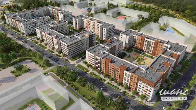 2-к квартира, 75.9 м², этаж 1/7 Гурьевск - изображение 1