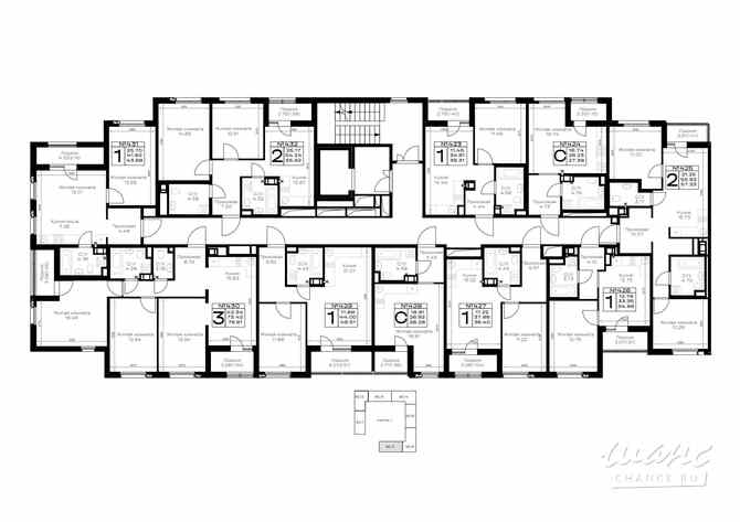 2-к квартира, 57.33 м², этаж 2/8 Всеволожск - изображение 9