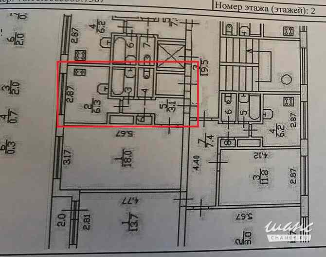 Продам 1-комнатную квартиру 30.4 м², этаж 2/9 Гражданский проспект Санкт-Петербург - изображение 9