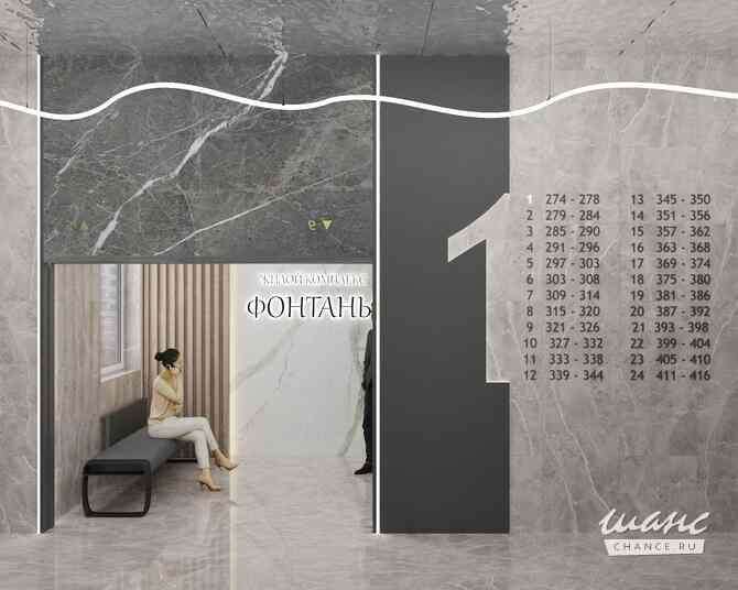 2-к квартира, 55 м², этаж 4/18 Краснодар - изображение 7
