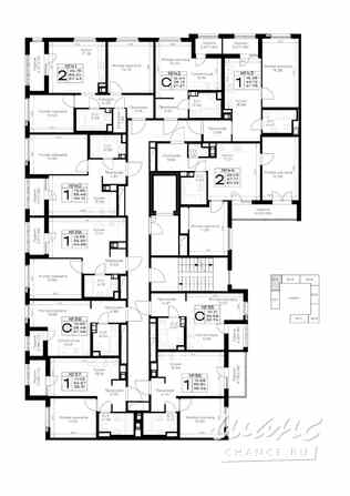 2-к квартира, 60.22 м², этаж 2/8 Всеволожск - изображение 9