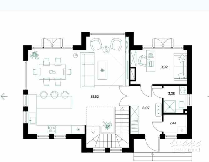 Коттедж 150 м², КП Резиденция Булатово территория, 210 Москва - изображение 3