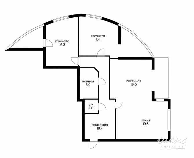 3-к квартира, 111.8 м², этаж 15/16 Краснодар - изображение 3