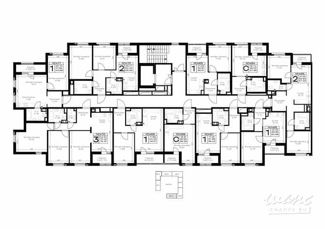 2-к квартира, 55.62 м², этаж 6/8 Всеволожск - изображение 9