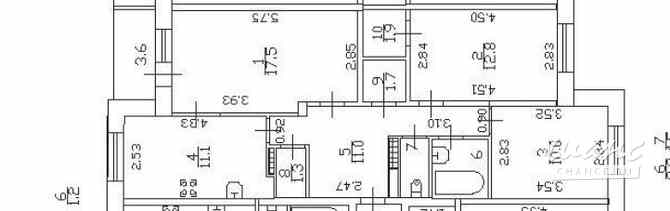 3-к квартира, 71.7 м², этаж 5/5 Санкт-Петербург - изображение 3