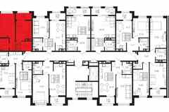 1-к квартира, 38.4 м², этаж 5/9
