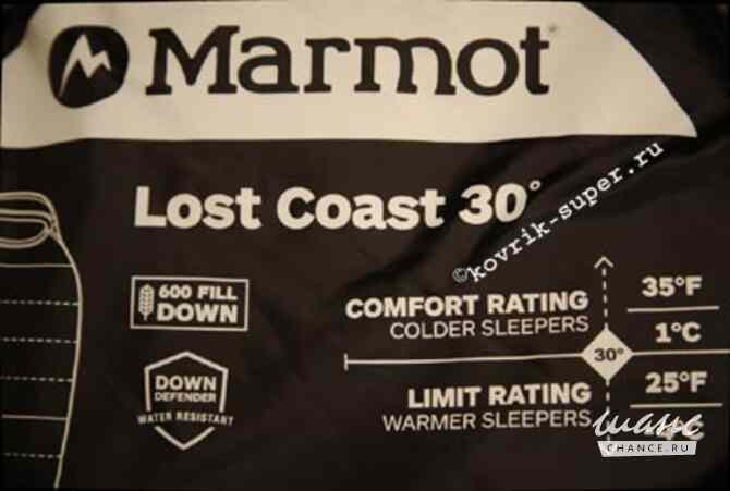 новый пуховой спальник Marmot Lost Coast 30 regular, в упаковке Санкт-Петербург - изображение 3