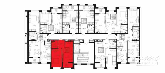 1-к квартира, 41.97 м², этаж 6/9 Крым - изображение 1